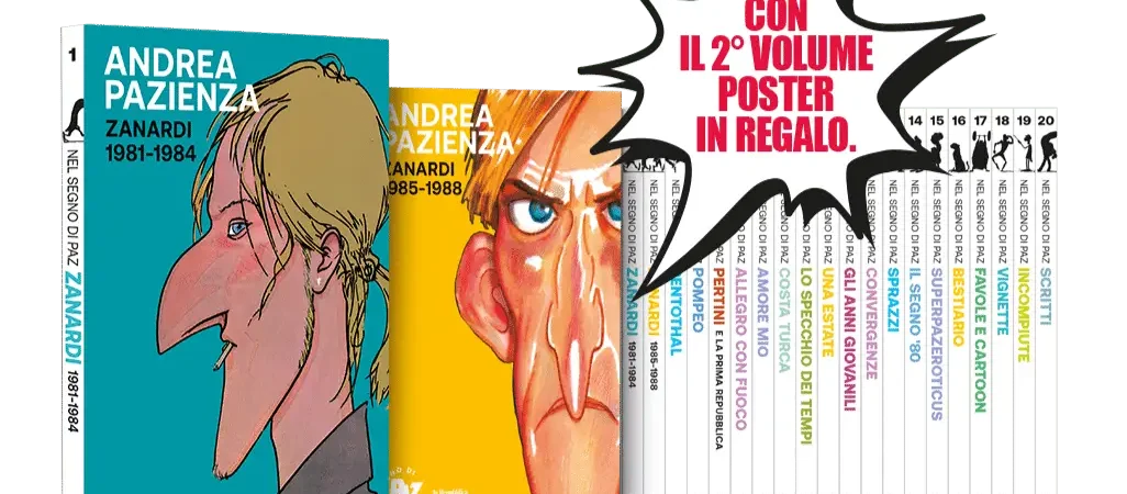 PAZ: L’opera omnia del rocker del fumetto italiano.