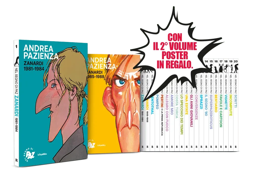 PAZ: L’opera omnia del rocker del fumetto italiano.